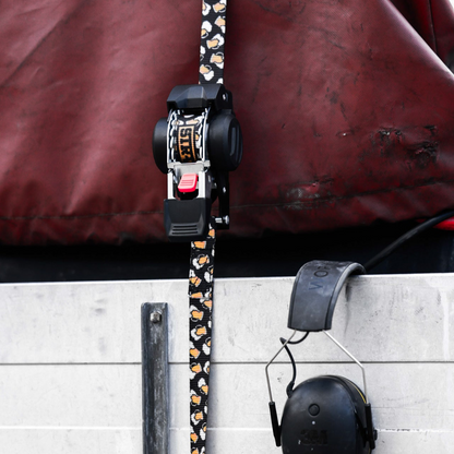 Strap Onz™ 25mm x 3m Retractable Ratchet Straps - 2 Pack