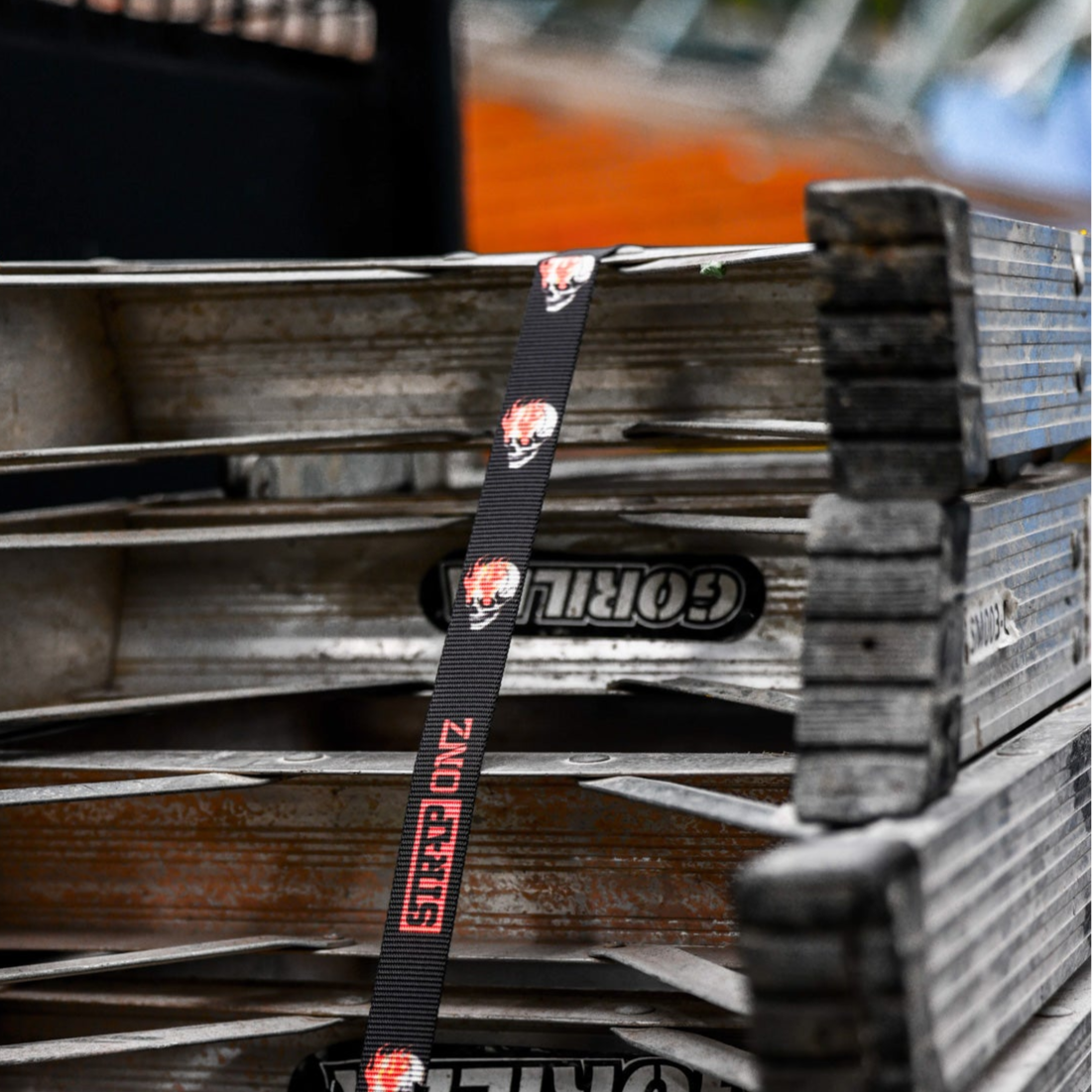 Strap Onz™ 25mm x 3m Retractable Ratchet Straps - 2 Pack